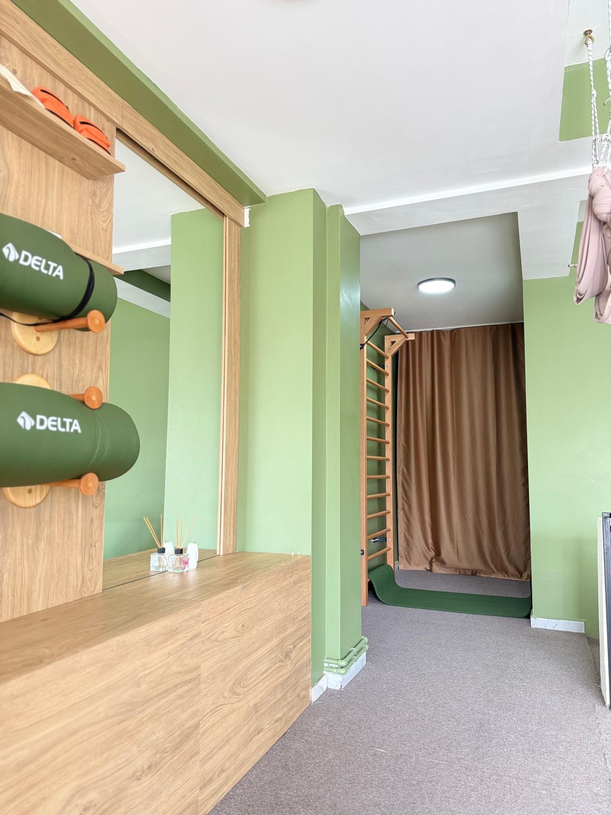 Ortopedik rehabilitasyon için kullanılan egzersiz alanı